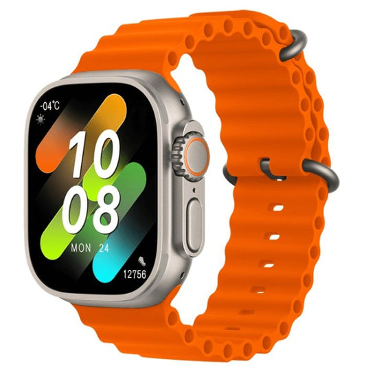 7 In 1 Ultra Smart Watch 2.1 Inch Full Hd Screen Series 8 Wireless Charging 7 Straps Waterproof